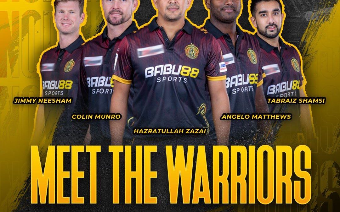 Babu88 Announces Sponsorship Deal with Northern Warriors for Abu Dhabi T10