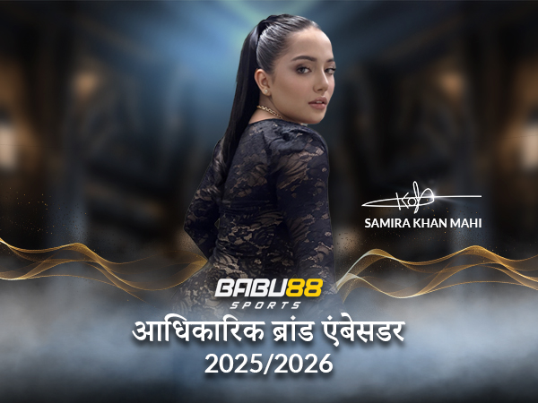 samira khan brand ambassador at babu88 online casino india.