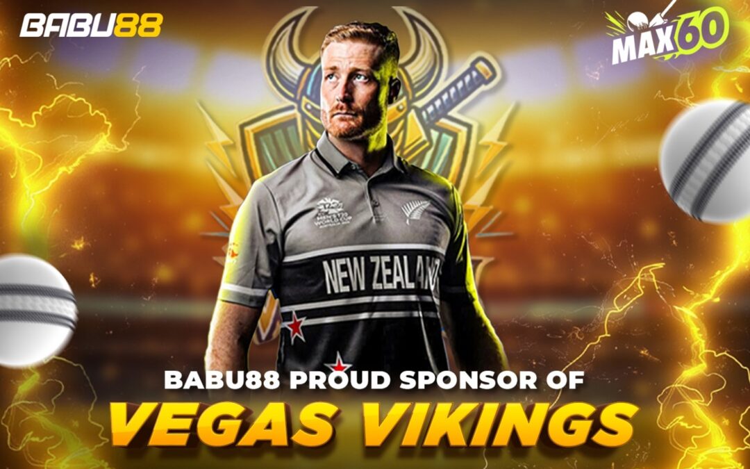 Babu88Sports.com Announces Official Sponsorship of Vegas Vikings for Max60 Caribbean League Season 2